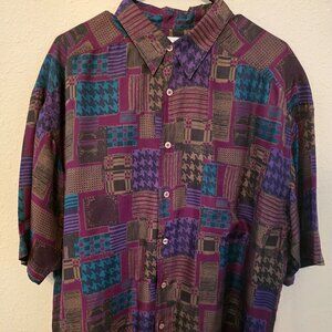 Pebble Beach Men's button down shirt. Size L